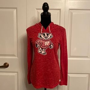 Wisconsin Badgers Bucky UW Longsleeve with hood